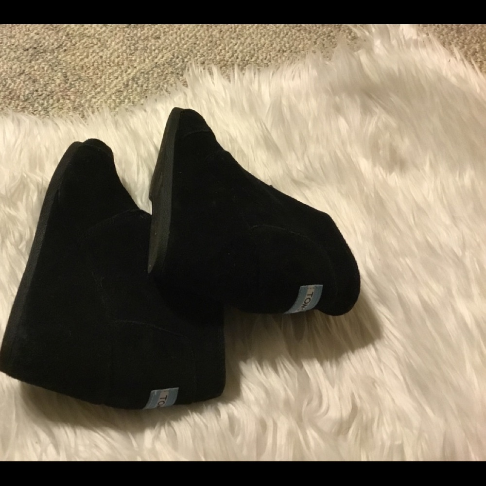 Toms wedges boots
